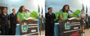 Oradoras e Juramentistas da turma