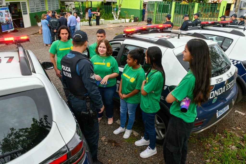 Para promover ambiente escolar seguro, programa da ronda escolar retorna às escolas estaduais e municipais