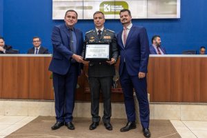 Autoridades da segurança pública e policiais são homenageados pela Câmara de Vereadores de Três Lagoas