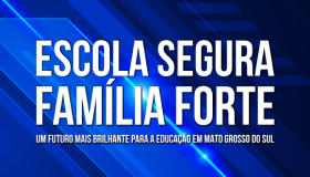Capa Escola Segura, Família Forte.
