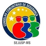 Logo Conselho Comunitário de Segurança.