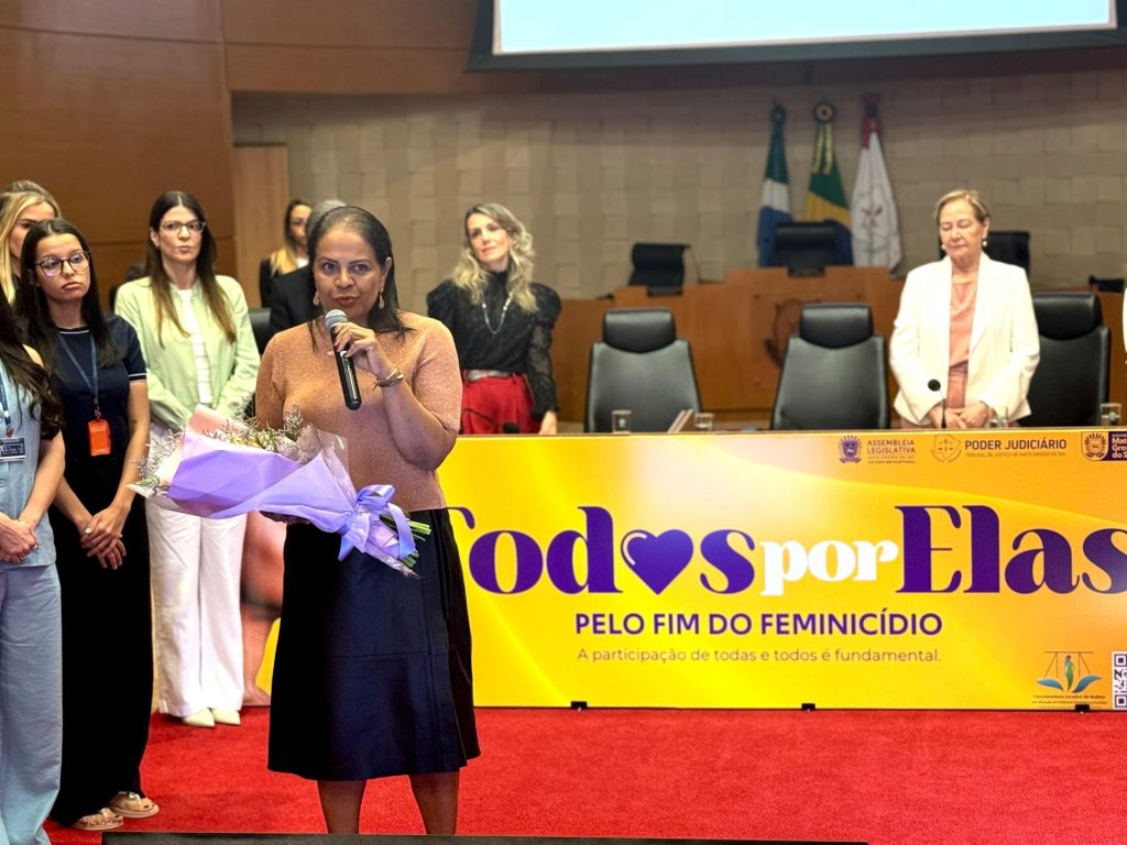 Discurso de agradecimento da Desembargadora Jaceguara referente à homenagem